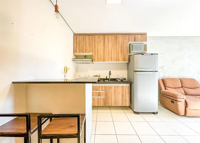 Apto 1 Quarto Com Piscina